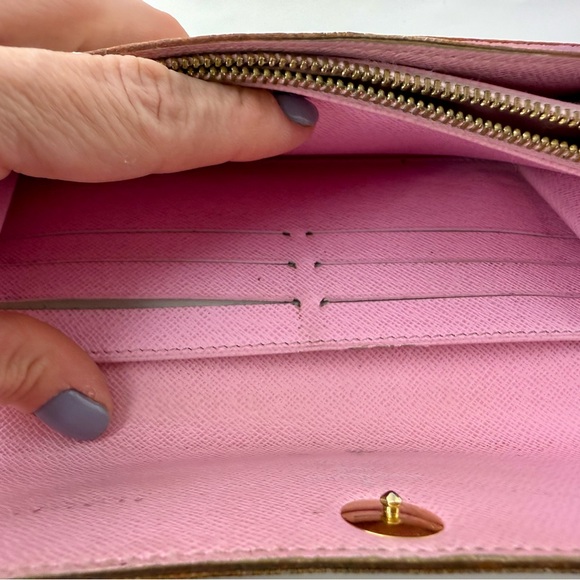 Vintage Louis Vuitton x Takashi Murakami Multicolor Sarah Long Wallet - Picture 8 of 11